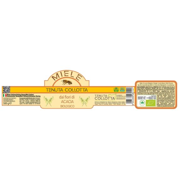 Miele di acacia biologico