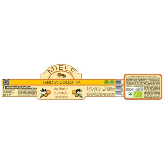 Miele di arancio biologico