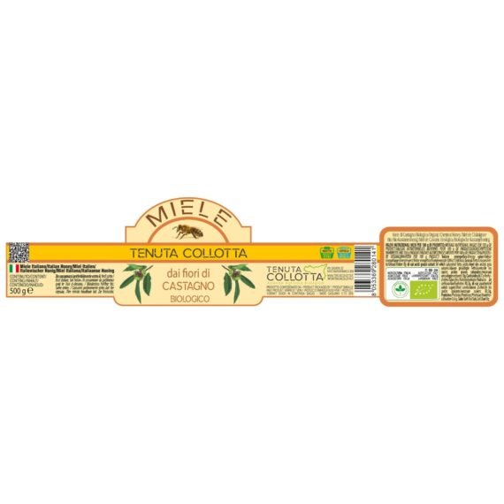 Miele di castagno biologico