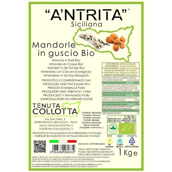 Mandorle Bio in guscio