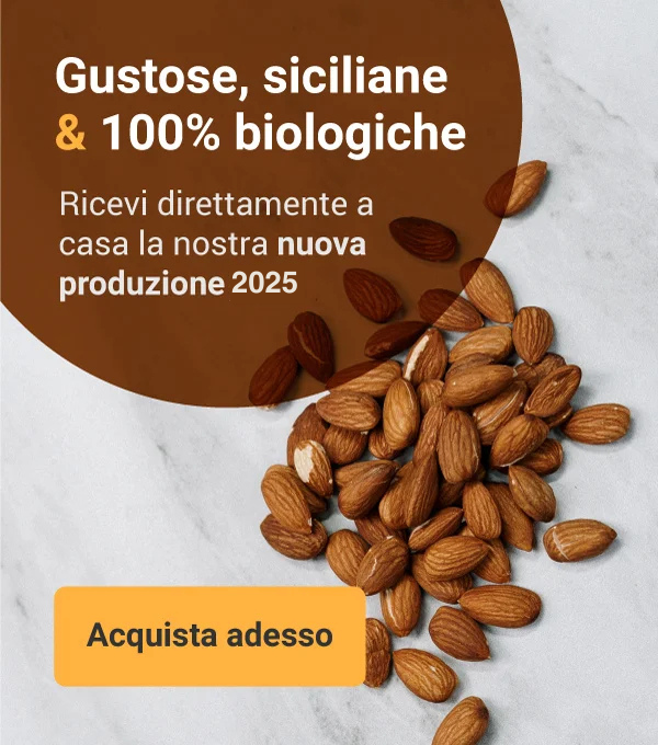 Mandorle biologiche produzione 2025